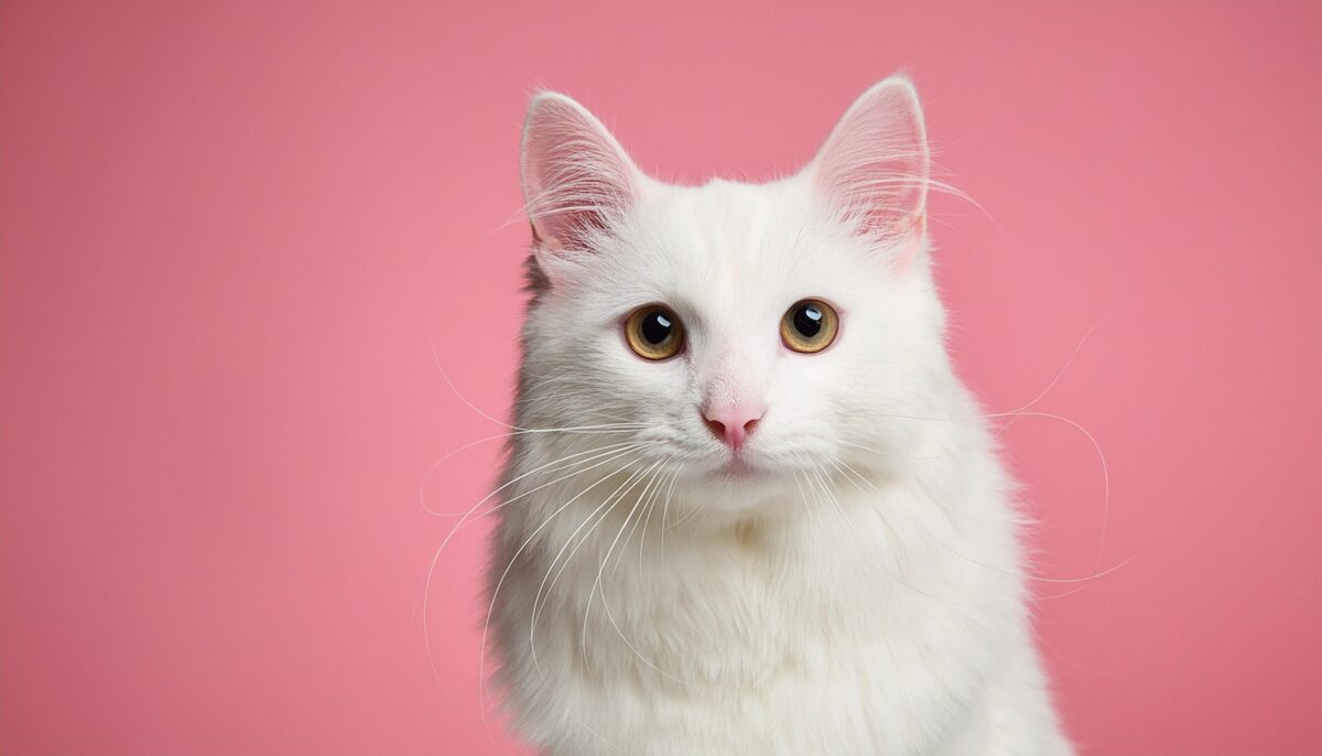 Imagem de gato branco