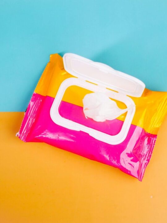 Imagem de lenço umedecido