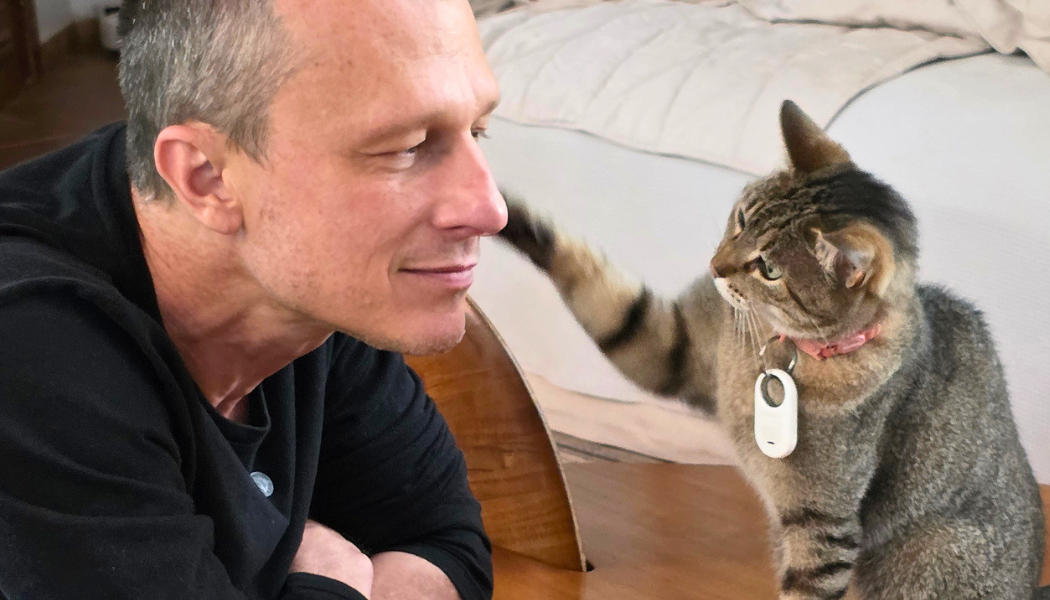 Imagem de gato com responsável