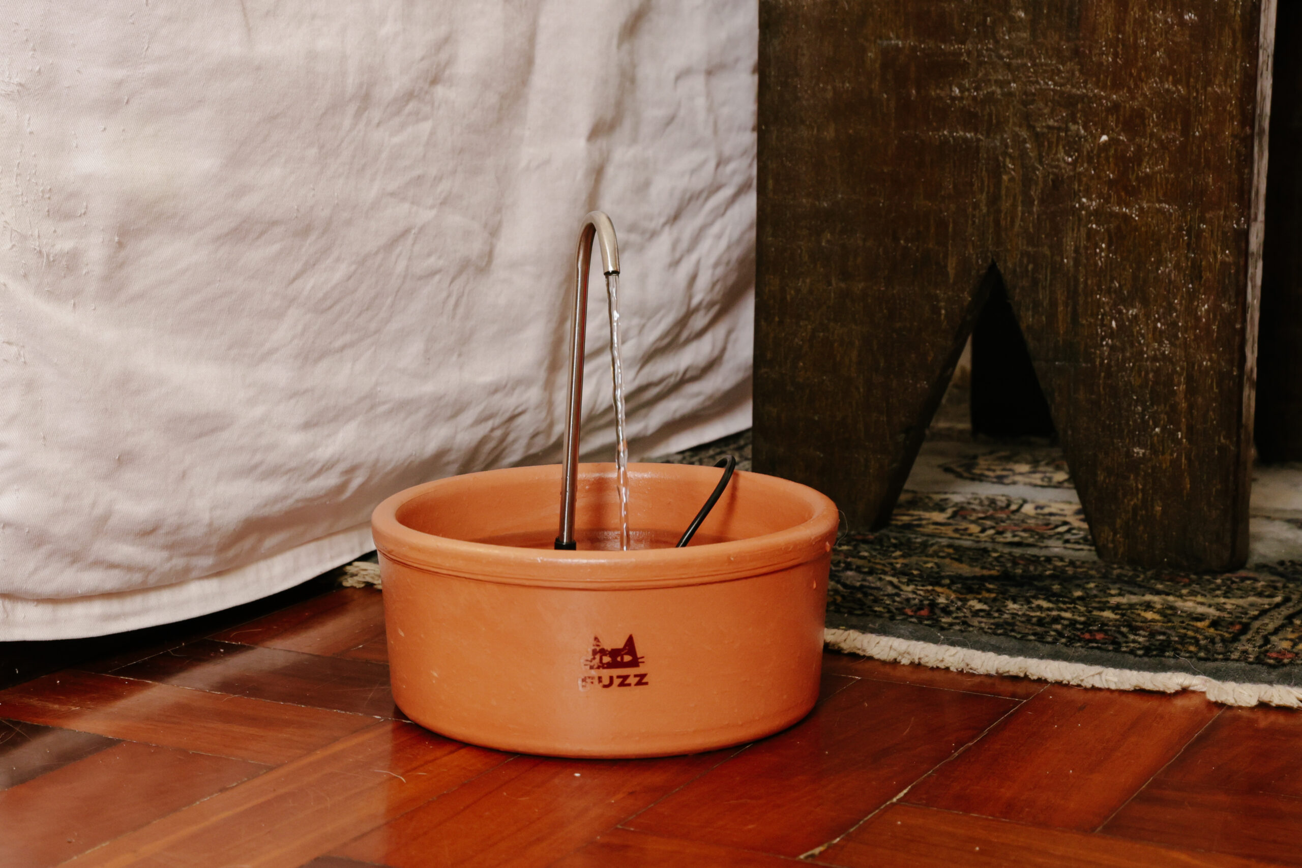 Filtro de cerâmica para gatos.