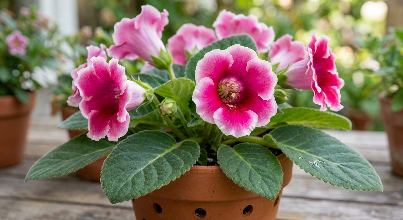 Gloxínia: cuidados essenciais para cultivar as flores aveludadas 1 Plantas Gloxínia.