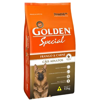 Ração Golden Special Sabor Frango e Carne para Cães Adultos