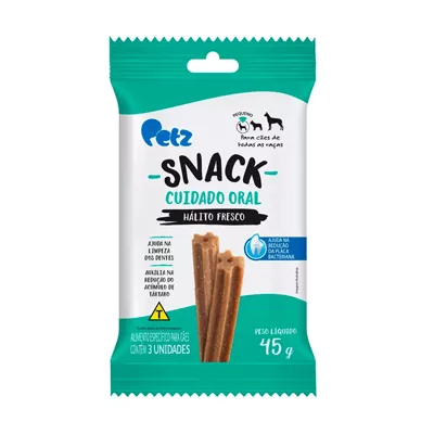 Snack Petz Cuidado Oral para Cães de Médio Porte