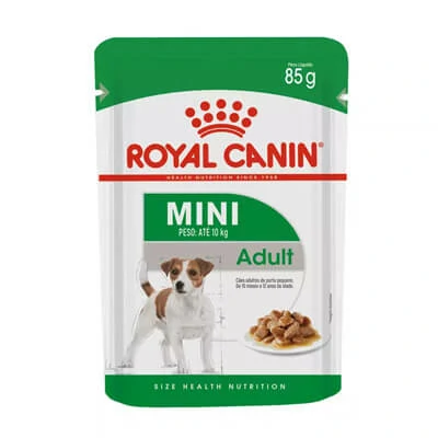 Ração Úmida Royal Canin Sachê para Cães Mini Adulto 85g
