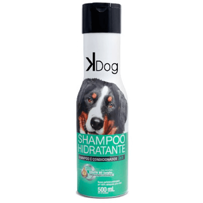 Shampoo e Condicionador K-Dog 2x1 para Cães e Gatos 500ml