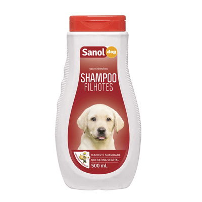 SShampoo Sanol Dog para Cães Filhotes