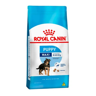 Ração Royal Canin 15kg Maxi Junior Cães Filhotes de Raças Grandes