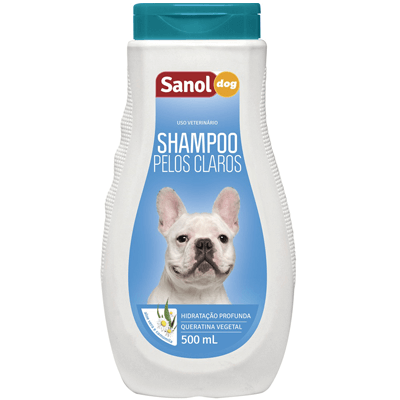 Shampoo Sanol Dog para Pelos Claros