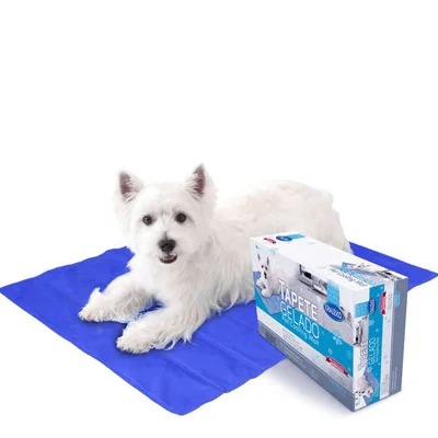 Tapete Gelado Chalesco Pet Cooling Mat para Cães