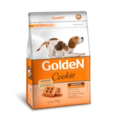 Biscoito Golden Cookie para Cães Adultos de Raças Pequenas 400g