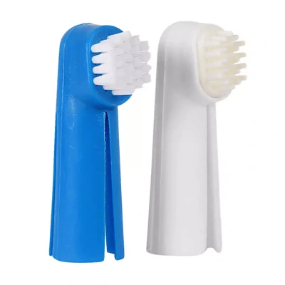 Kit Dental Petz com 2 Dedeiras - Cores Sortidas
