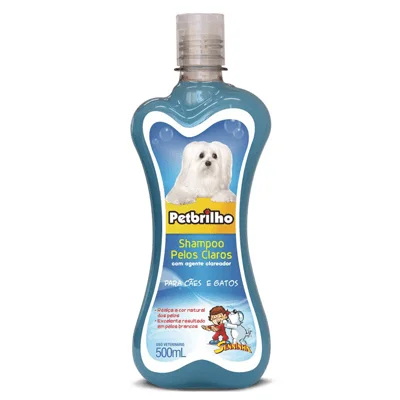 Shampoo Petbrilho Para Cães Pelos Claros