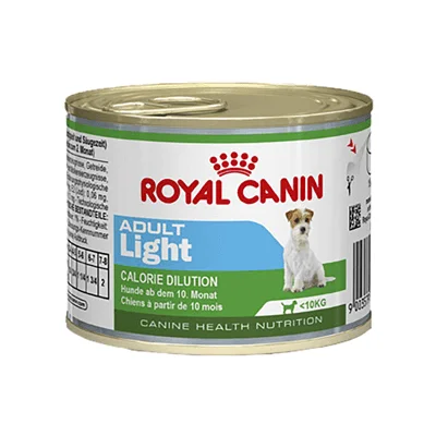 Ração Úmida Royal Canin Mini Adult Light para Cães Adultos de Pequeno Porte - 195g