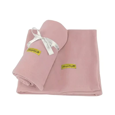 Cobertor Bonito pra Cachorro Soft Liso Rosa para Cães
