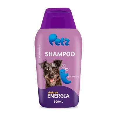 Shampoo Cheio de Energia Petz para Cães 500ml