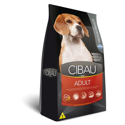 Ração Cibau Medium Breeds para Cães Adultos de Raças Médias - 15kg