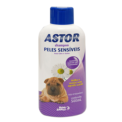 Shampoo para Peles Sensíveis Mundo Animal 500ml