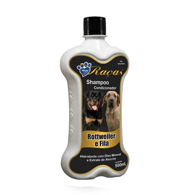 Shampoo e Condicionador World Raças Para Cães Rottweiller e Fila