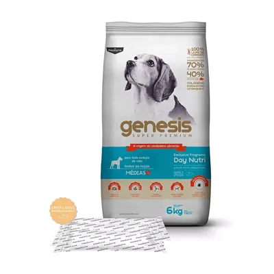 Ração Premiatta Genesis para Cães de Raças Médias 6kg