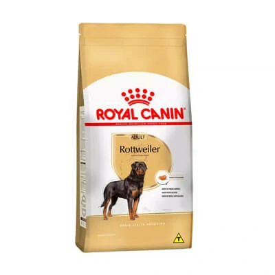 Ração Royal Canin Rottweiler - Cães Adultos - 12kg