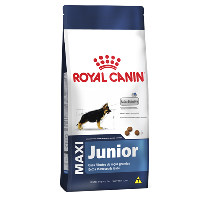 Ração Royal Canin 15kg Maxi Junior Cães Filhotes de Raças Grandes