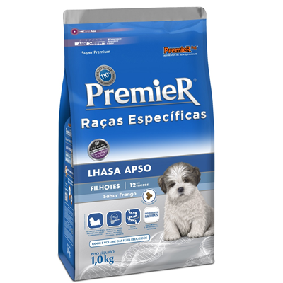 remier Lhasa Apso Filhote Ração Raças Específicas para Cães