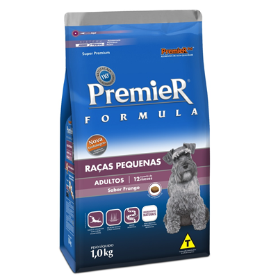 Ração Premier Fórmula para Cães Adultos de Raças Pequenas Sabor Frango