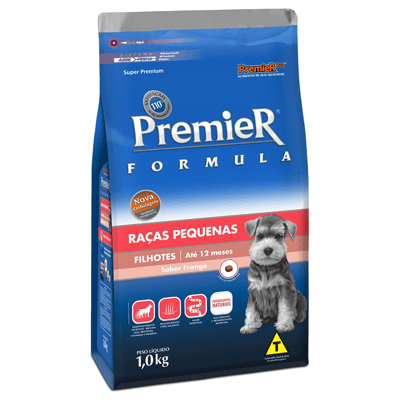 Ração Premier Fórmula para Cães Filhotes de Raças Pequenas Sabor Frango