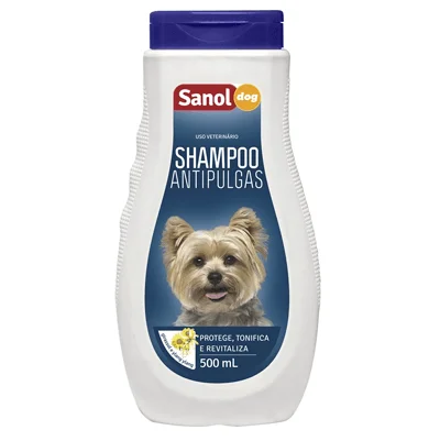 Shampoo Antipulgas Sanol Dog para Cães