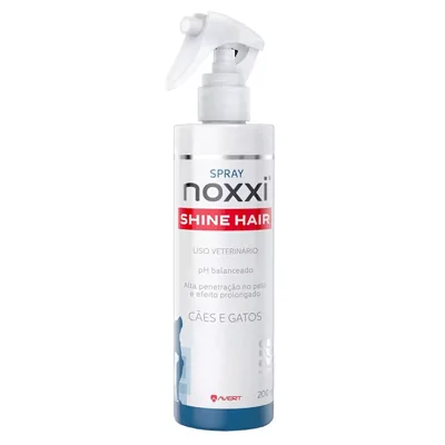 Spray Avert Noxxi Shine Hair para Cães e Gatos - 200ml