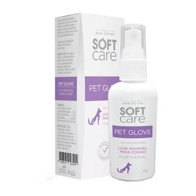 Pet Glove Loção Pet Society Para Cães e Gatos 50g