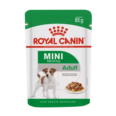Ração Úmida Royal Canin Sachê para Cães Mini Adulto 85g
