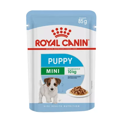 Ração Úmida Royal Canin Sachê para Cães Mini Puppy Filhotes 85g