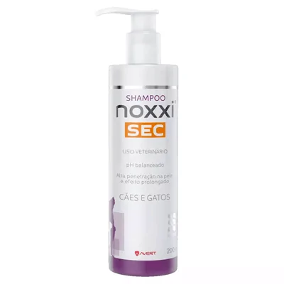 Shampoo Avert Noxxi SEC para Cães e Gatos - 200ml