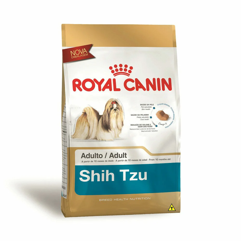Ração Royal Canin Shih Tzu - Cães Adultos