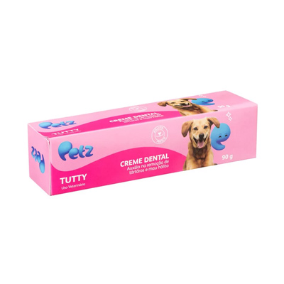 Creme Dental Petz Tutty para Cães e Gatos 90g