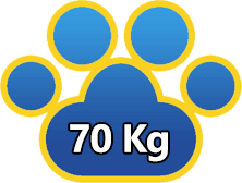 Média de peso do tosa-inu
