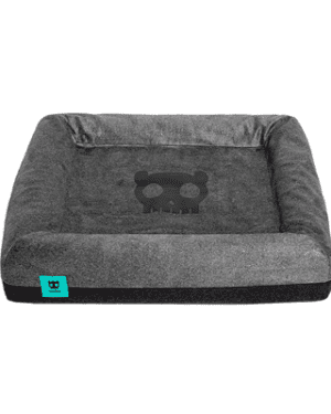 cama-zeedog-skull-zeebed-preta-para-caes-smooth-collie