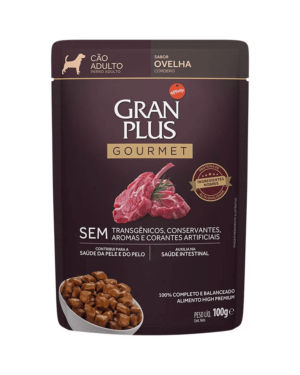 racao-umida-granplus-gourmet-para-caes-adultos-sache-sabor-ovelha-100g