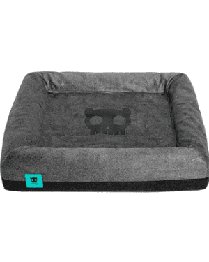 cama-zeedog-skull-zeebed-preta-para-caes-border-terrier