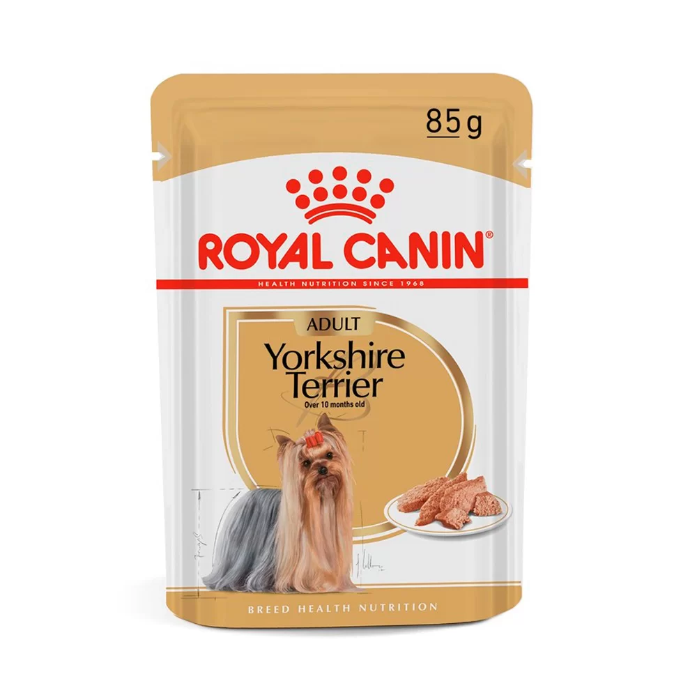 Ração Úmida Royal Canin Yorkshire para Cães Adultos 85g