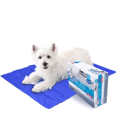 Tapete Gelado Chalesco Pet Cooling Mat para Cães