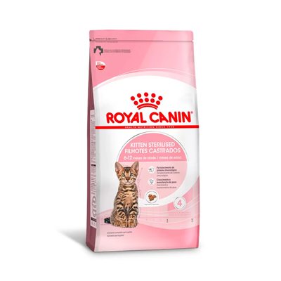 Ração Royal Canin Filhotes Castrados para Gatos de 6 a 12 meses