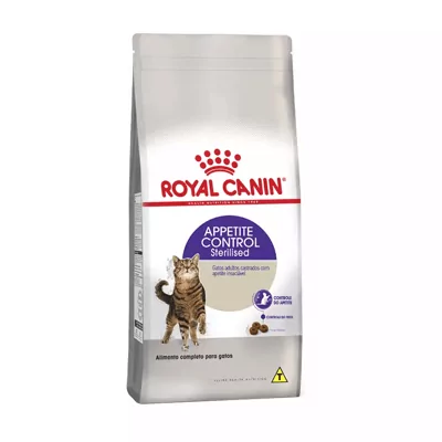 Ração Royal Canin Sterilised Appetite Control - Gatos Adultos
