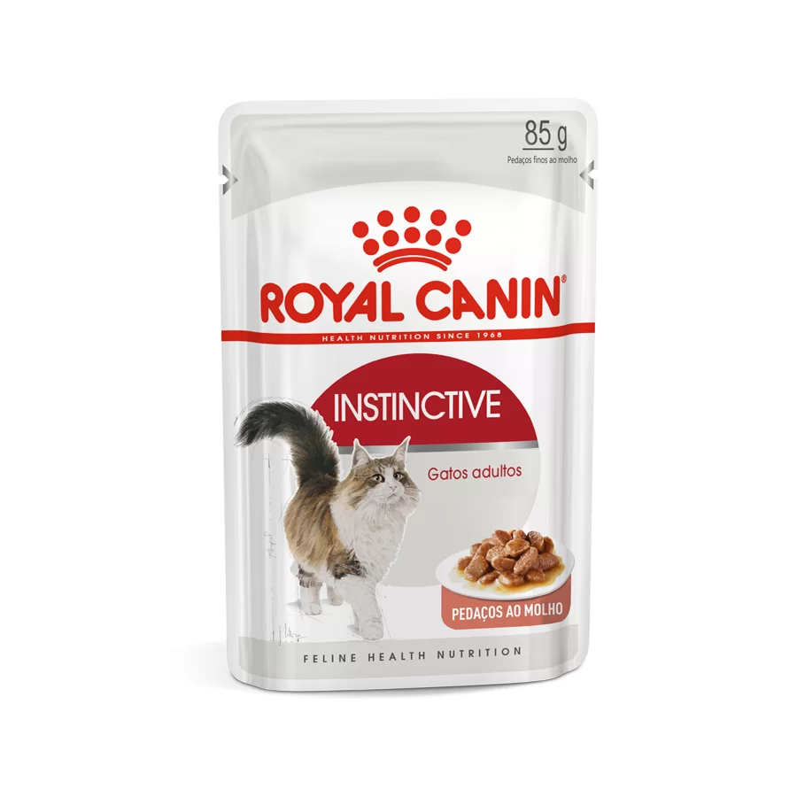 Ração Úmida Royal Canin Sachê Instinctive - Gatos Adultos - 85g