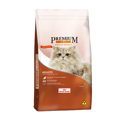 Ração Royal Canin Premium Cat Beleza da Pelagem para Gatos Adultos