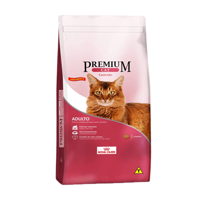 Ração Royal Canin Premium Cat para Gatos Adultos Castrados