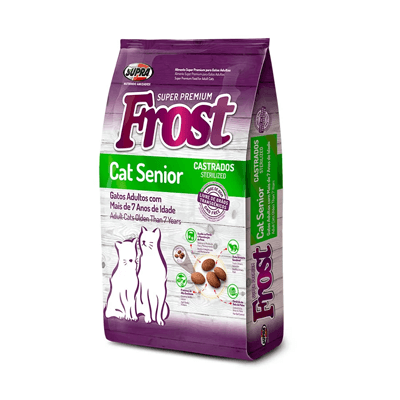 Ração Frost para Gatos Sênior Castrados