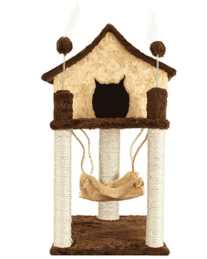 arranhador-divert-cat-para-gatos-2-plataformas-casa-gato-marrom-e-bege-khao-manee