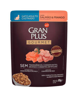 racao-umida-granplus-sache-para-gatos-castradoss-sabor-salmao-85g-american-shorthair